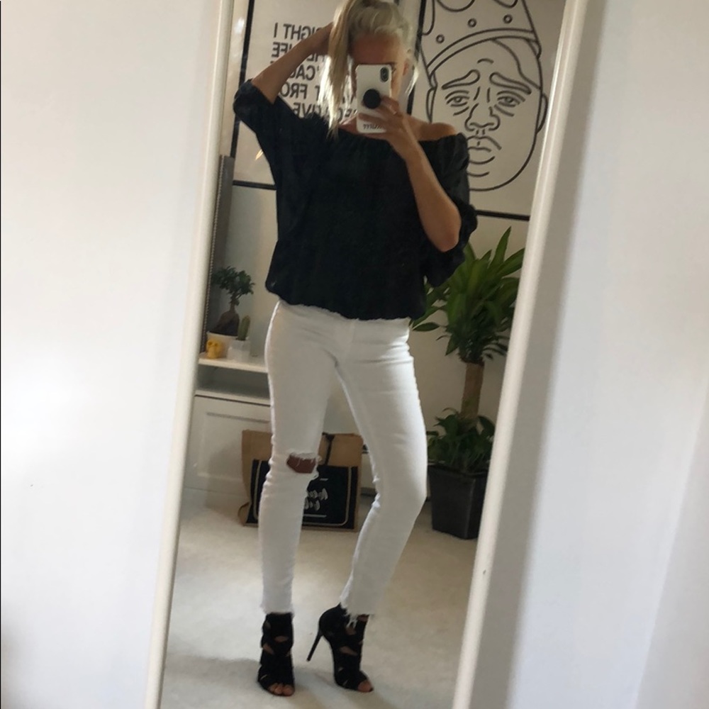 Express Off-Shoulder Top - Picture 2 of 2
